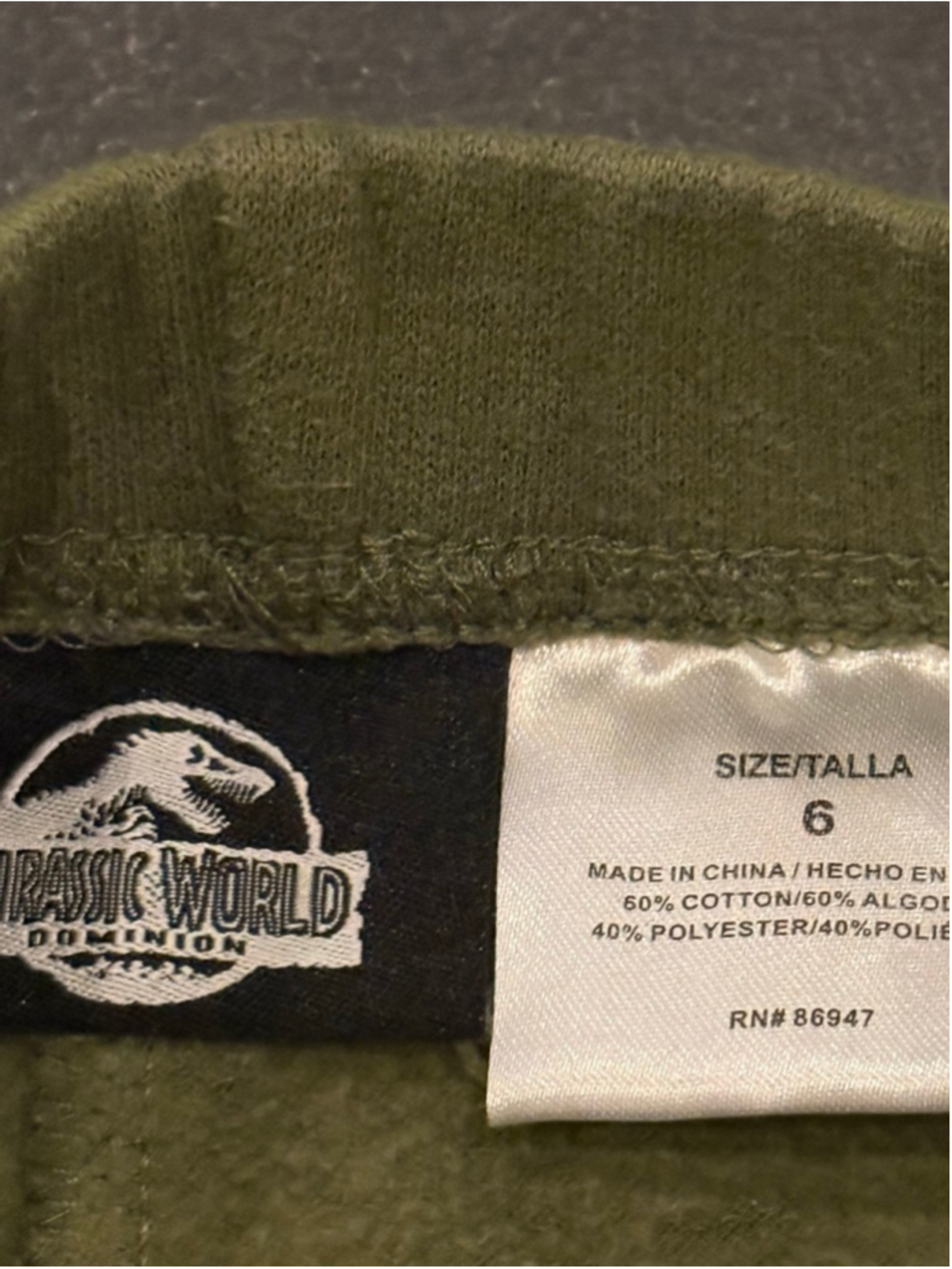 Boys' Jurassic World Set of Teo Shorts Size 6 Dinosaur Print - Picture 7 of 7